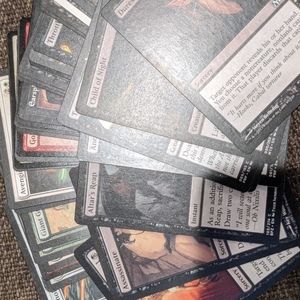40+ magic the gathering cards, no duplication